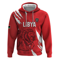 Custom Libya Football Hoodie Forza Libya