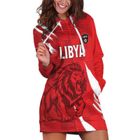 Custom Libya Football Hoodie Dress Forza Libya
