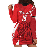 Custom Libya Football Hoodie Dress Forza Libya