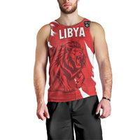 Custom Libya Football Men Tank Top Forza Libya