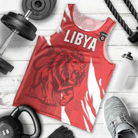Custom Libya Football Men Tank Top Forza Libya