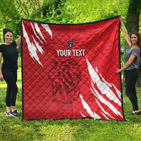 Custom Libya Football Quilt Forza Libya