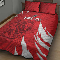 Custom Libya Football Quilt Bed Set Forza Libya