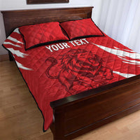 Custom Libya Football Quilt Bed Set Forza Libya