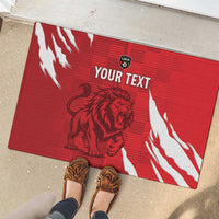 Custom Libya Football Rubber Doormat Forza Libya