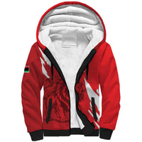Custom Libya Football Sherpa Hoodie Forza Libya