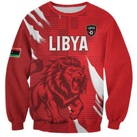 Custom Libya Football Sweatshirt Forza Libya