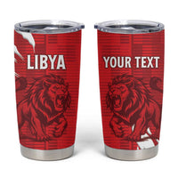 Custom Libya Football Tumbler Cup Forza Libya