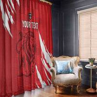 Custom Libya Football Window Curtain Forza Libya