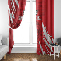 Custom Libya Football Window Curtain Forza Libya