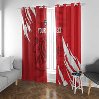 Custom Libya Football Window Curtain Forza Libya