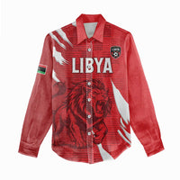 Custom Libya Football Women Casual Shirt Forza Libya