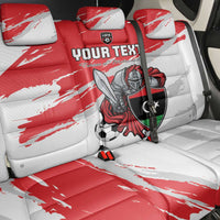 Custom Libya Football Back Car Seat Cover Yalla Fursan Al-Mutawasit