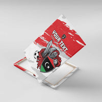 Custom Libya Football Canvas Wall Art Yalla Fursan Al-Mutawasit