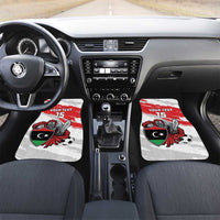 Custom Libya Football Car Mats Yalla Fursan Al-Mutawasit