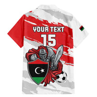 Custom Libya Football Family Matching Mermaid Dress and Hawaiian Shirt Yalla Fursan Al-Mutawasit