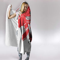 Custom Libya Football Hooded Blanket Yalla Fursan Al-Mutawasit