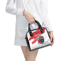 Custom Libya Football Shoulder Handbag Yalla Fursan Al-Mutawasit