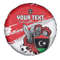 Custom Libya Football Spare Tire Cover Yalla Fursan Al-Mutawasit