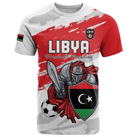Custom Libya Football T Shirt Yalla Fursan Al-Mutawasit