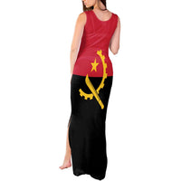 Angola Country Flag Tank Maxi Dress Virtus Unita Fortior