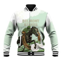 158th Anniversary Belmont Horse Racing Baseball Jacket Run for the Carnations