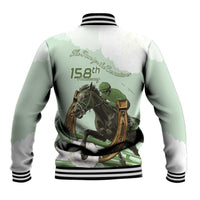 158th Anniversary Belmont Horse Racing Baseball Jacket Run for the Carnations