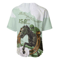 158th Anniversary Belmont Horse Racing Baseball Jersey Run for the Carnations