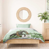 158th Anniversary Belmont Horse Racing Bedding Set Run for the Carnations