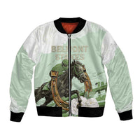 158th Anniversary Belmont Horse Racing Bomber Jacket Run for the Carnations