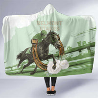 158th Anniversary Belmont Horse Racing Hooded Blanket Run for the Carnations