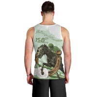 158th Anniversary Belmont Horse Racing Men Tank Top Run for the Carnations