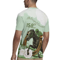 158th Anniversary Belmont Horse Racing Rugby Jersey Run for the Carnations