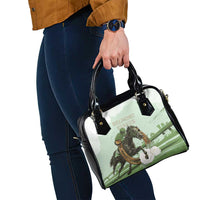 158th Anniversary Belmont Horse Racing Shoulder Handbag Run for the Carnations