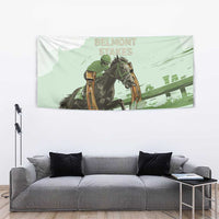 158th Anniversary Belmont Horse Racing Tapestry Run for the Carnations