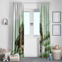 158th Anniversary Belmont Horse Racing Window Curtain Run for the Carnations