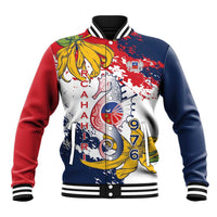 Ra Hachiri 976 Baseball Jacket Mayotte Map With Ylang Ylang