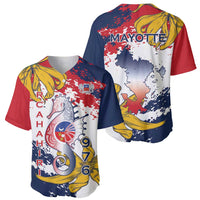 Ra Hachiri 976 Baseball Jersey Mayotte Map With Ylang Ylang