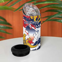 Ra Hachiri 976 4 in 1 Can Cooler Tumbler Mayotte Map With Ylang Ylang