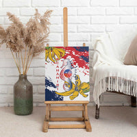 Ra Hachiri 976 Canvas Wall Art Mayotte Map With Ylang Ylang