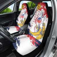Ra Hachiri 976 Car Seat Cover Mayotte Map With Ylang Ylang