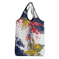 Ra Hachiri 976 Grocery Bag Mayotte Map With Ylang Ylang