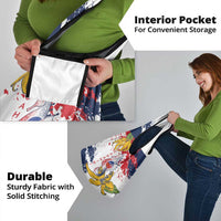 Ra Hachiri 976 Grocery Bag Mayotte Map With Ylang Ylang