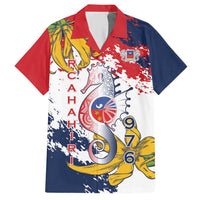 Ra Hachiri 976 Hawaiian Shirt Mayotte Map With Ylang Ylang