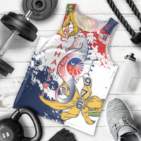 Ra Hachiri 976 Men Tank Top Mayotte Map With Ylang Ylang