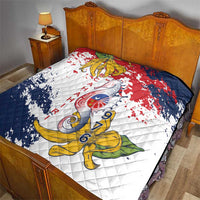 Ra Hachiri 976 Quilt Mayotte Map With Ylang Ylang