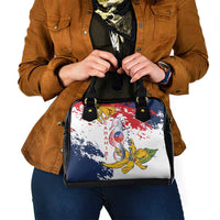 Ra Hachiri 976 Shoulder Handbag Mayotte Map With Ylang Ylang