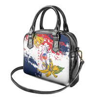 Ra Hachiri 976 Shoulder Handbag Mayotte Map With Ylang Ylang
