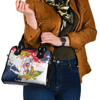 Ra Hachiri 976 Shoulder Handbag Mayotte Map With Ylang Ylang