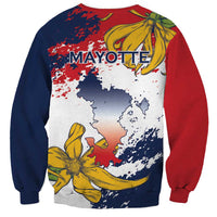 Ra Hachiri 976 Sweatshirt Mayotte Map With Ylang Ylang